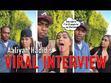 She told me to put it in! Aaliyah Hadid .